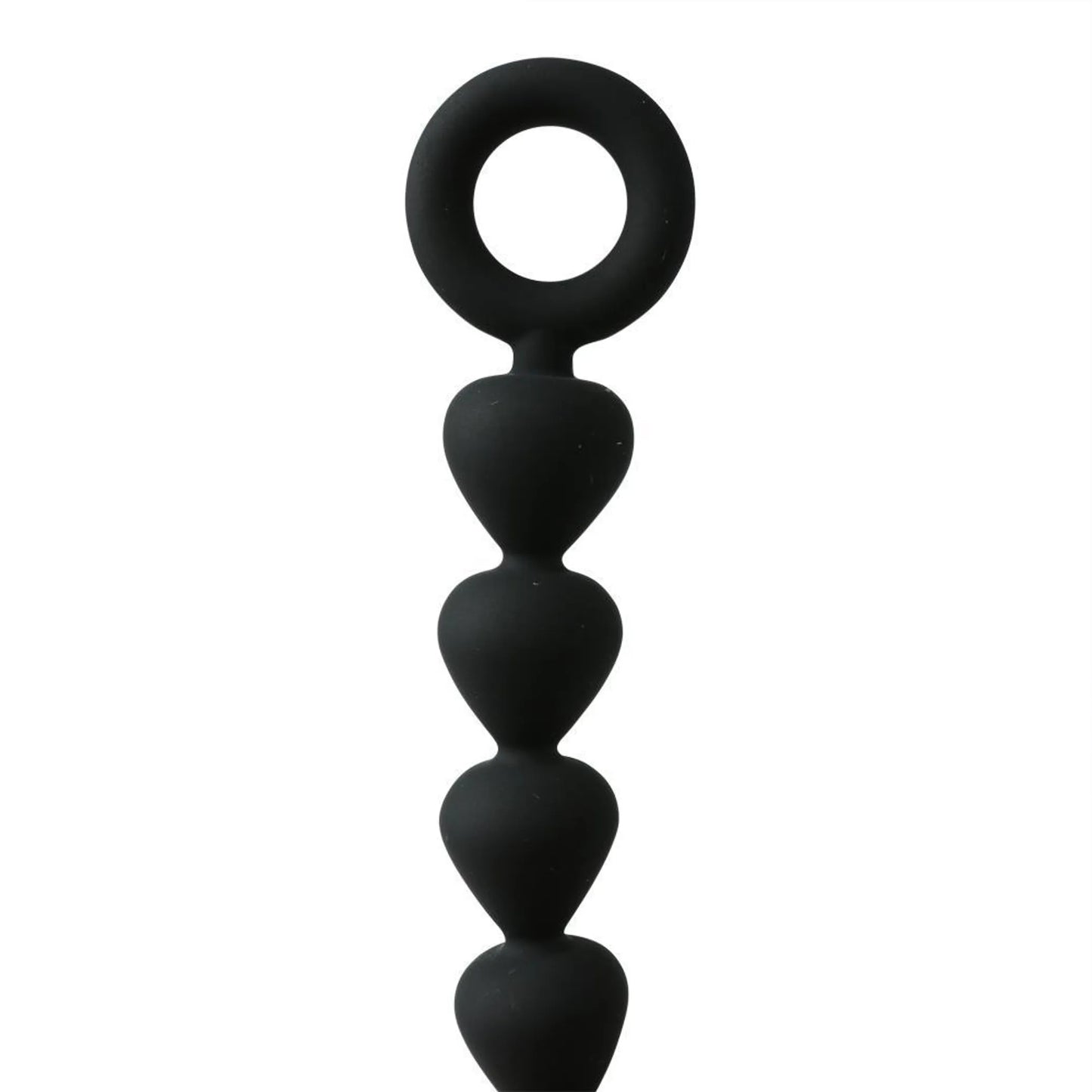 SEX & MISCHIEF BLACK SILICONE ANAL BEADS