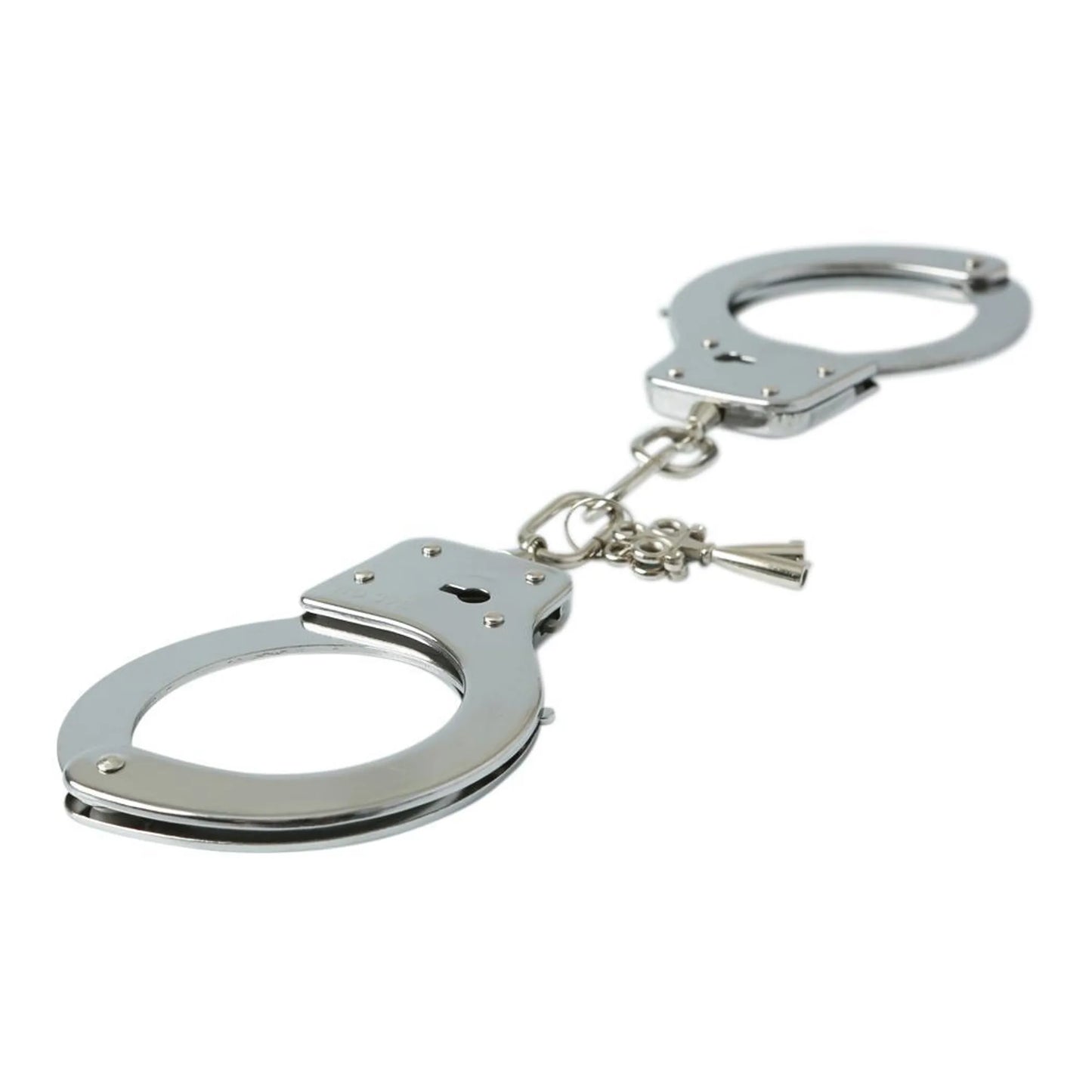 SEX & MISCHIEF METAL HANDCUFFS NICKEL FREE