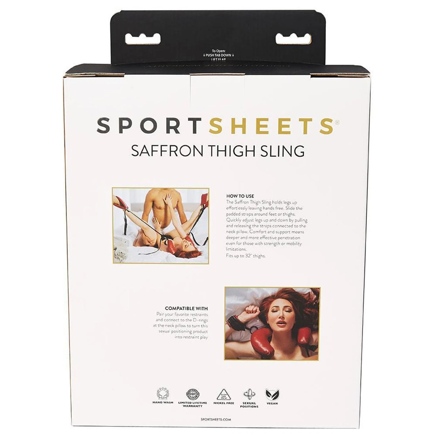 SPORTSHEETS SAFFRON THIGH SLING