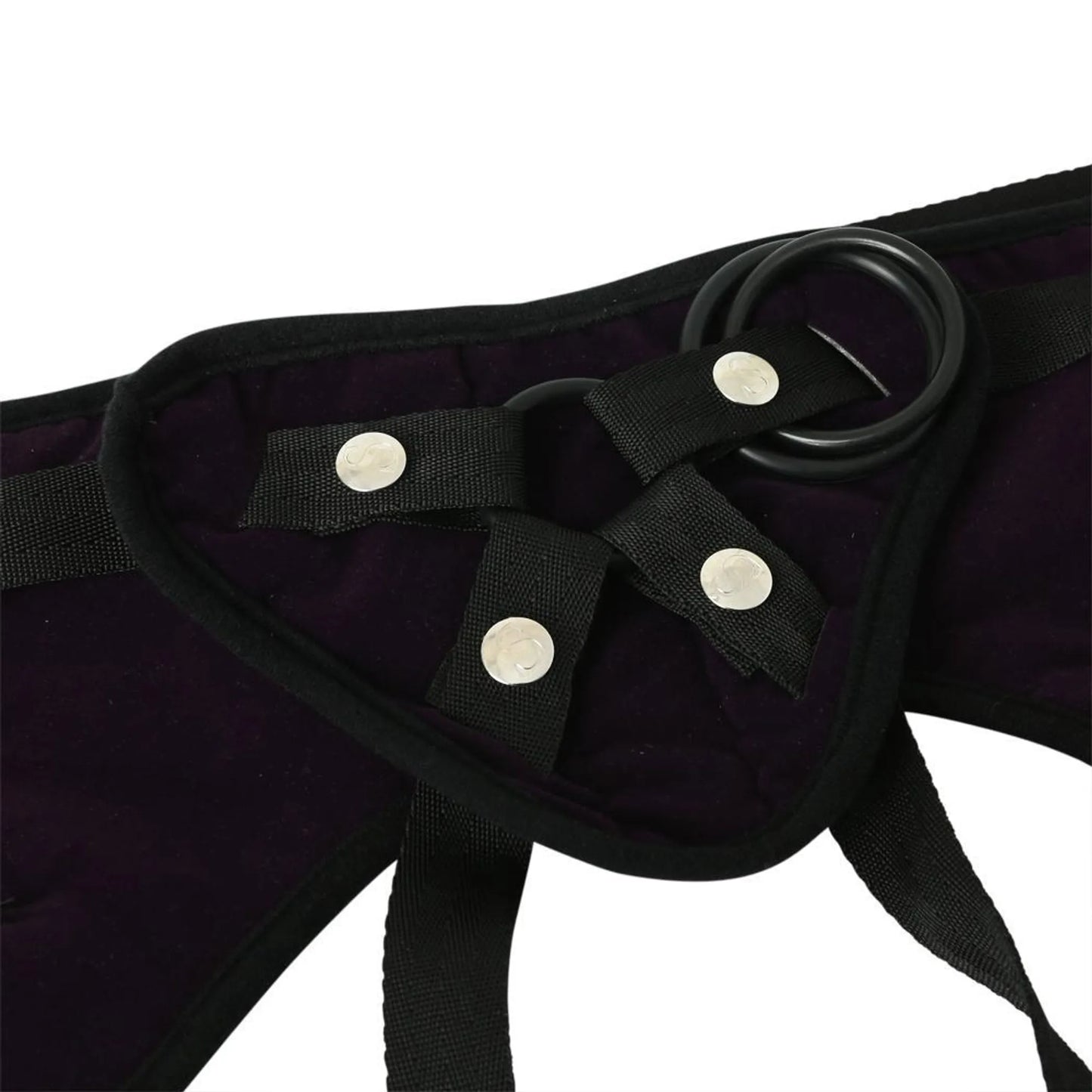 SS PLUS SIZE BEGINNERS PURPLE STRAP ON