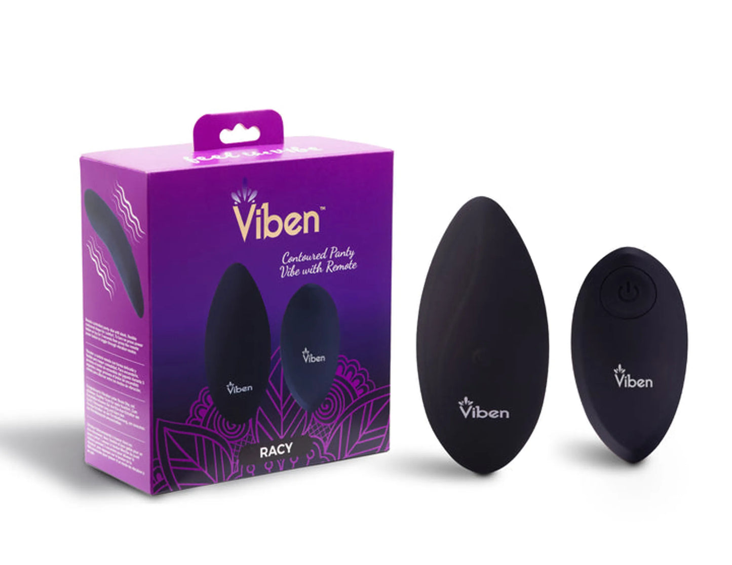 VIBEN RACY 10 FUNCTION PANTY VIBE BLACK