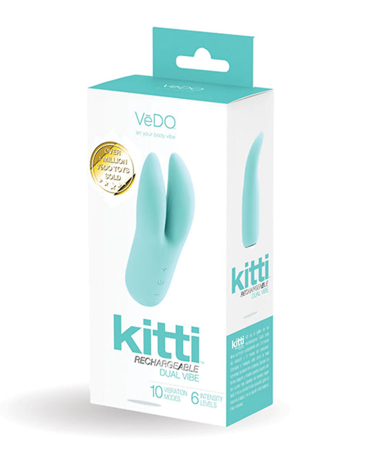 VEDO KITTI RECHARGEABLE VIBE TURQUOISE