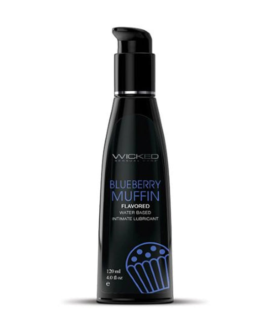 WICKED AQUA BLUEBERRY MUFFIN FLAVORED WATER BASED 4 OZ
