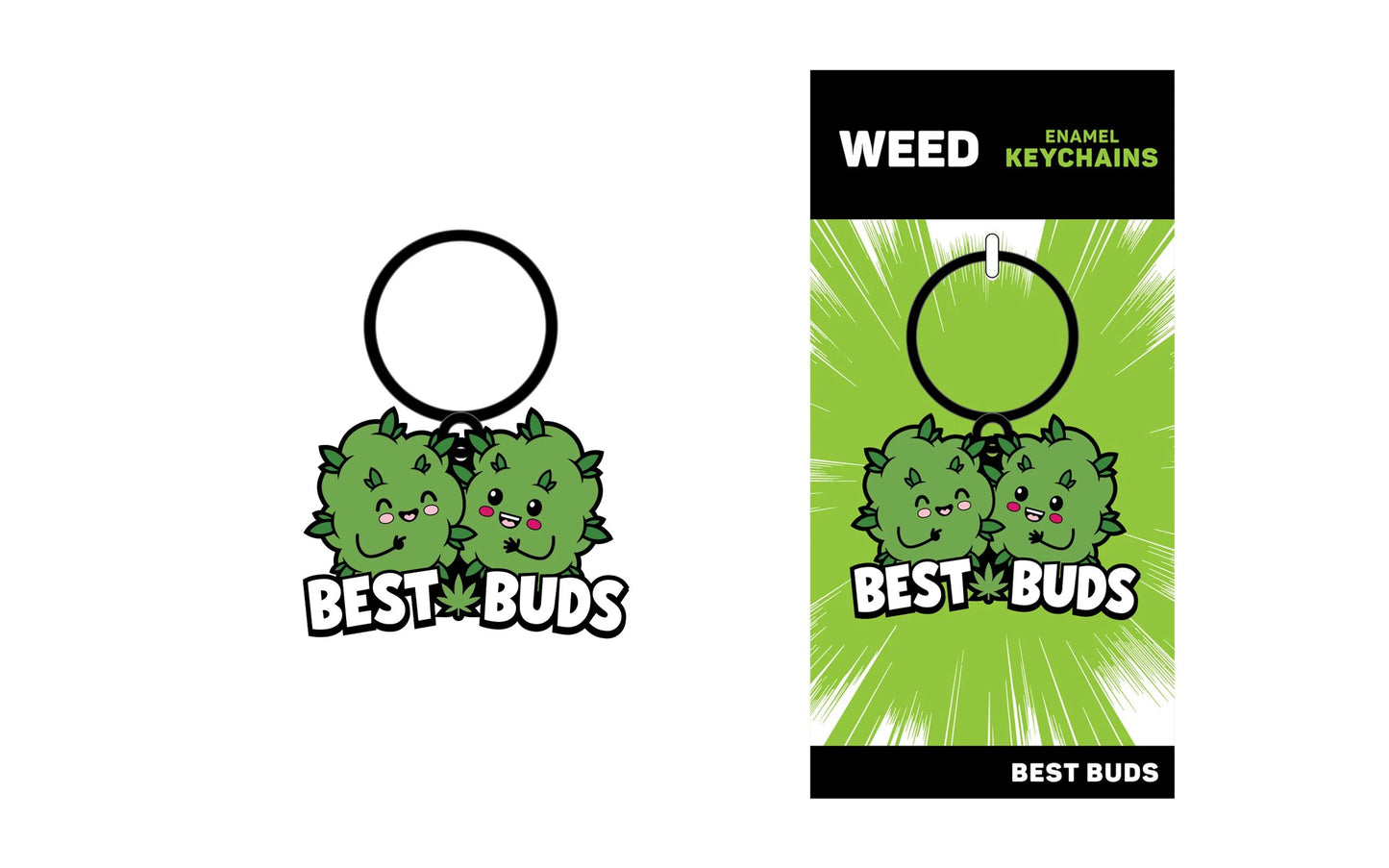 BEST BUDS KEYCHAIN (NET)