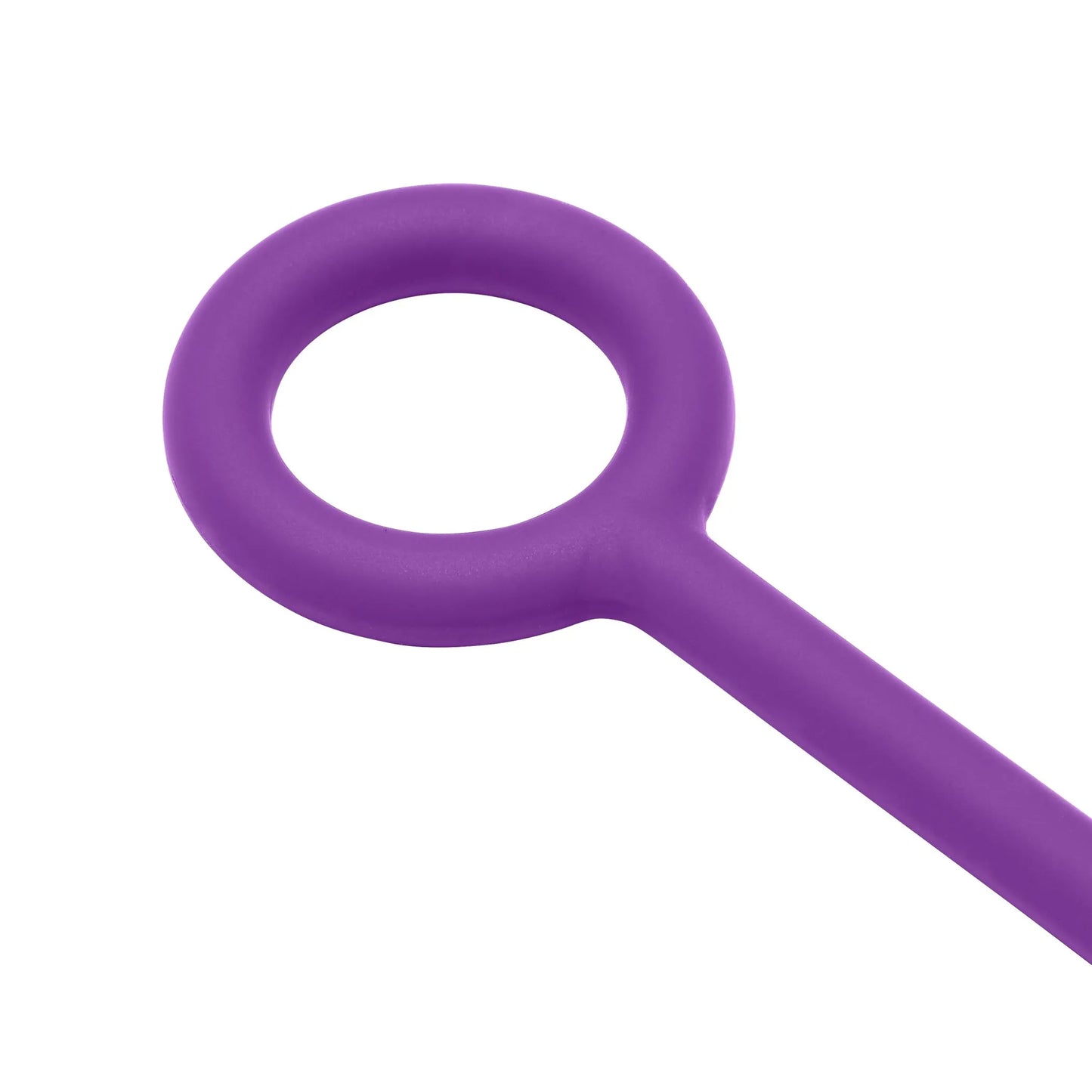 SILICONE ANAL BEAD SMALL PLUM