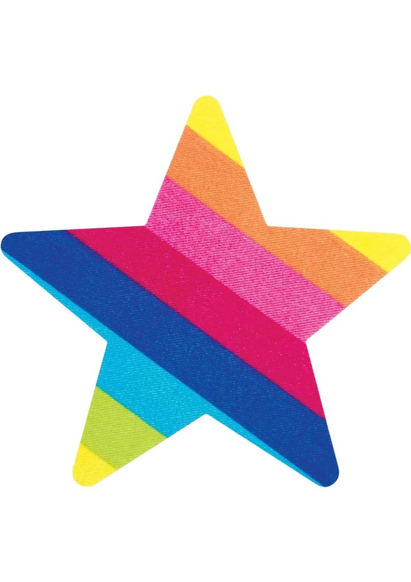 PEEKABOO PASTIES RAINBOW STARZ