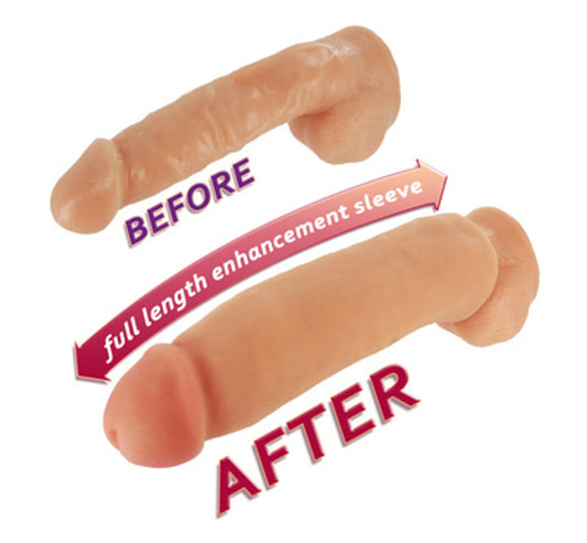(BULK) SEX FLESH FAT JACK ENLARGER SLEEVE