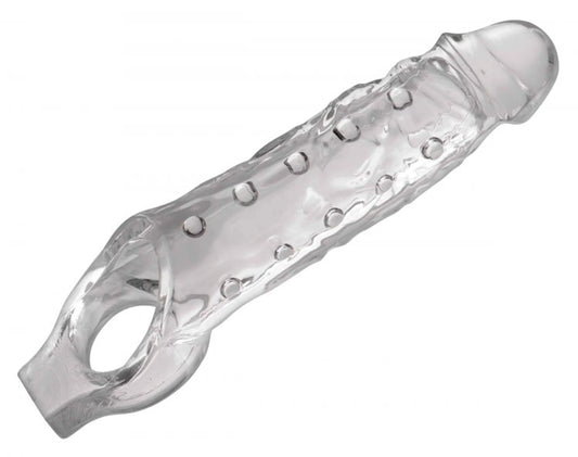 SIZE MATTERS CLEARLY AMPLE PENIS ENHANCER SHEATH