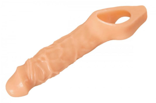 SIZE MATTERS REALLY AMPLE PENIS ENHANCER SHEATH FLESH
