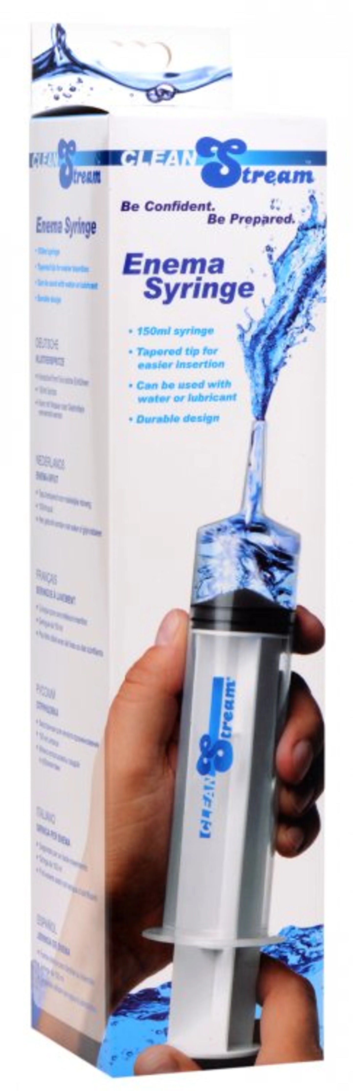 CLEANSTREAM ENEMA SYRINGE