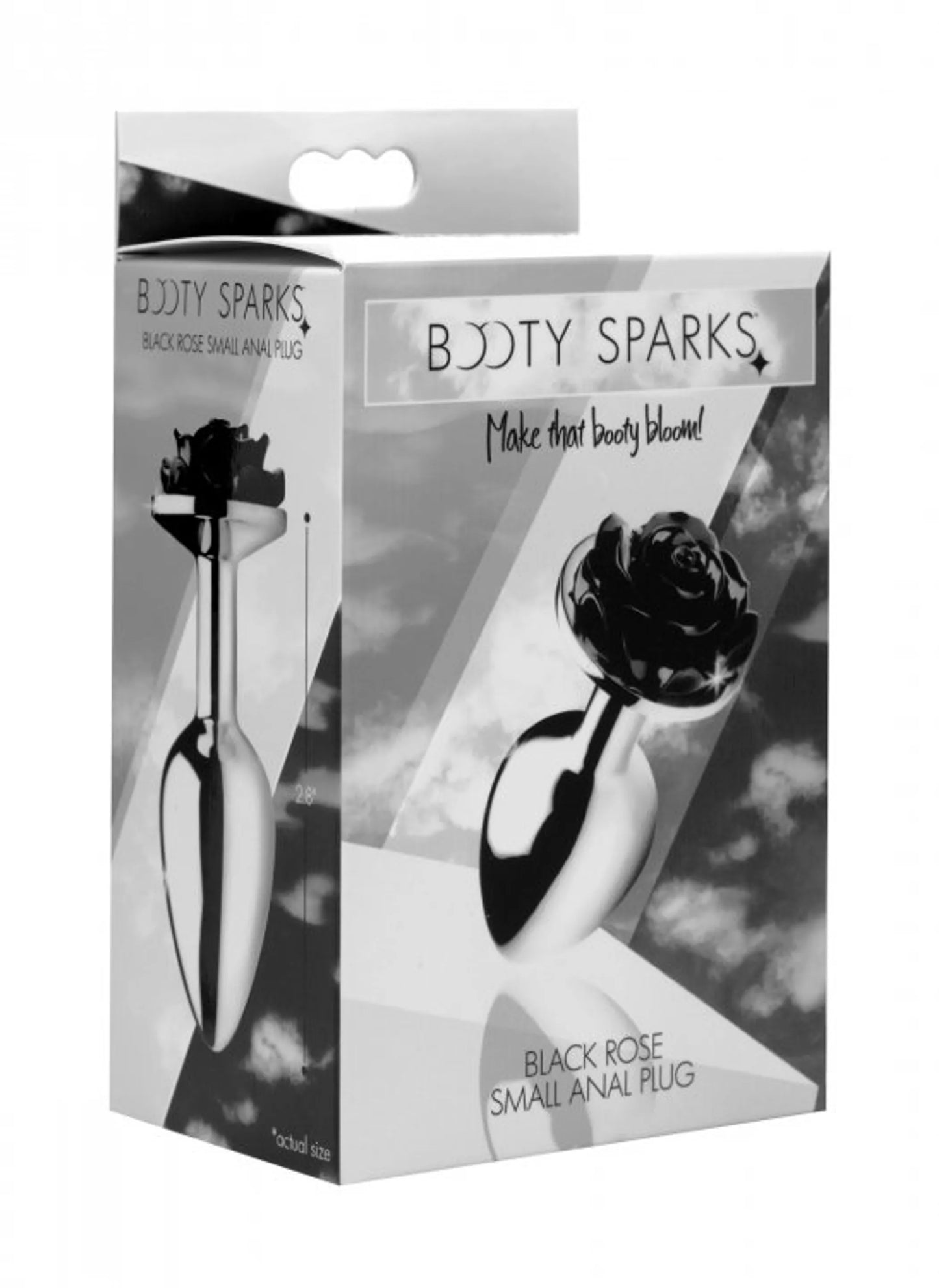 BOOTY SPARKS ROSE BUTT PLUG SMALL
