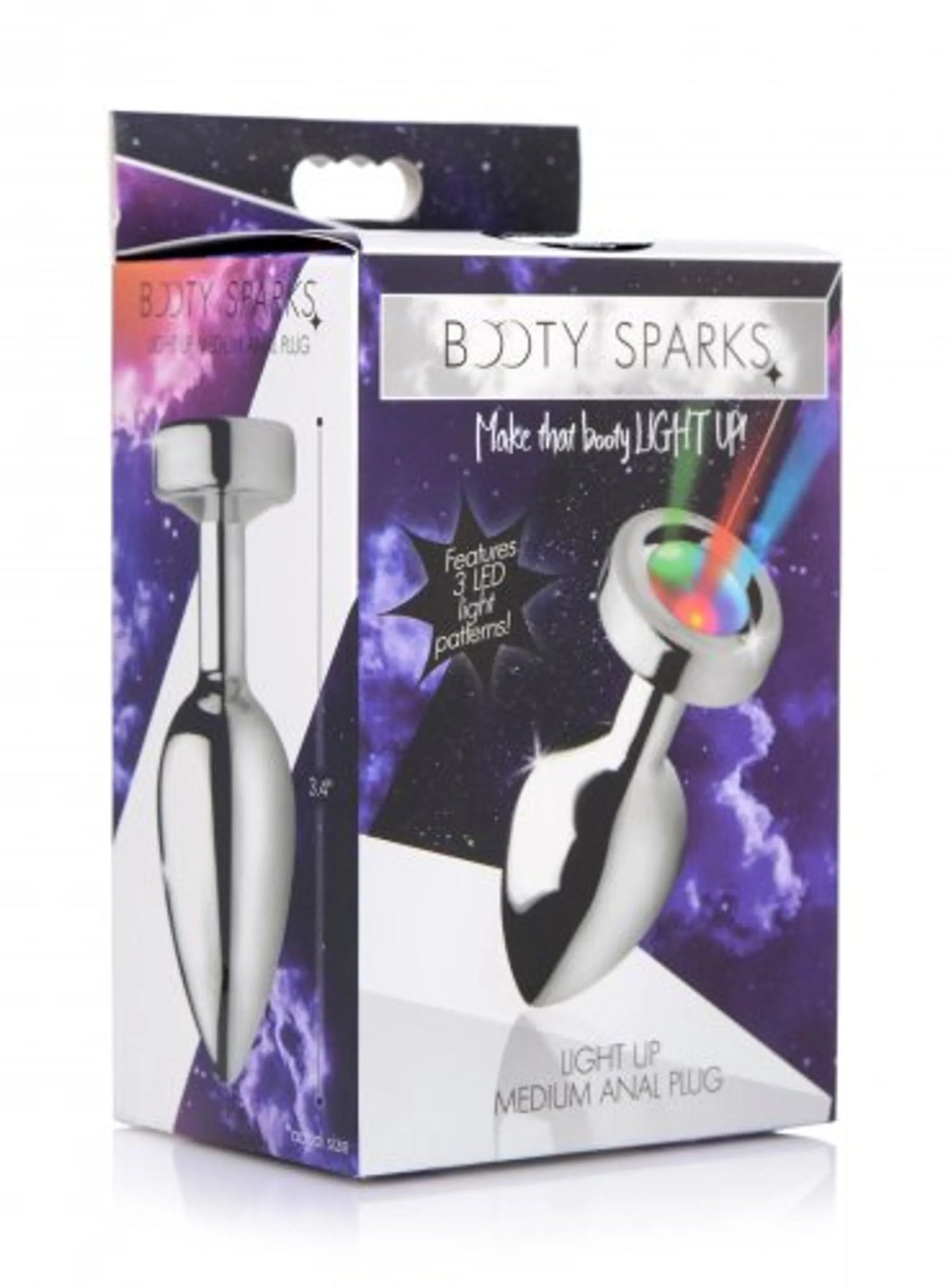 BOOTY SPARKS LIGHT UP MEDIUM ANAL PLUG