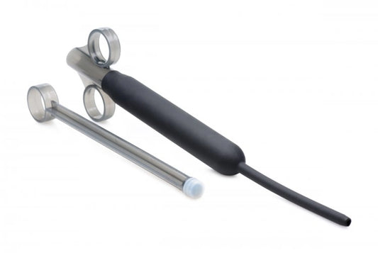 CLEANSTREAM DEEP SHOT SILICONE RIBBED LUBE LAUNCHER