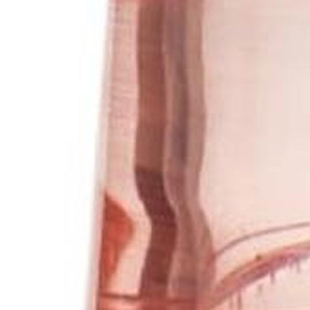 Set of Two Blush Plastic Angular Shape Stemless White Wine Glass