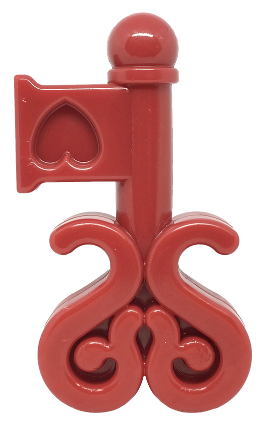 MKB Key to My Heart Ultra Durable Nylon Dog Chew Toy for Aggressive Chewers