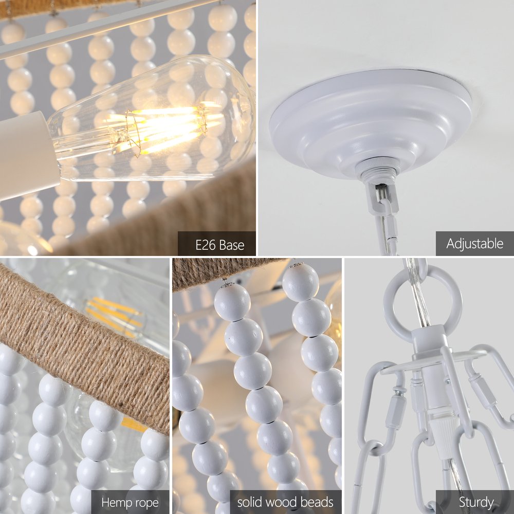Brown Chandelier Metal Ceiling Light