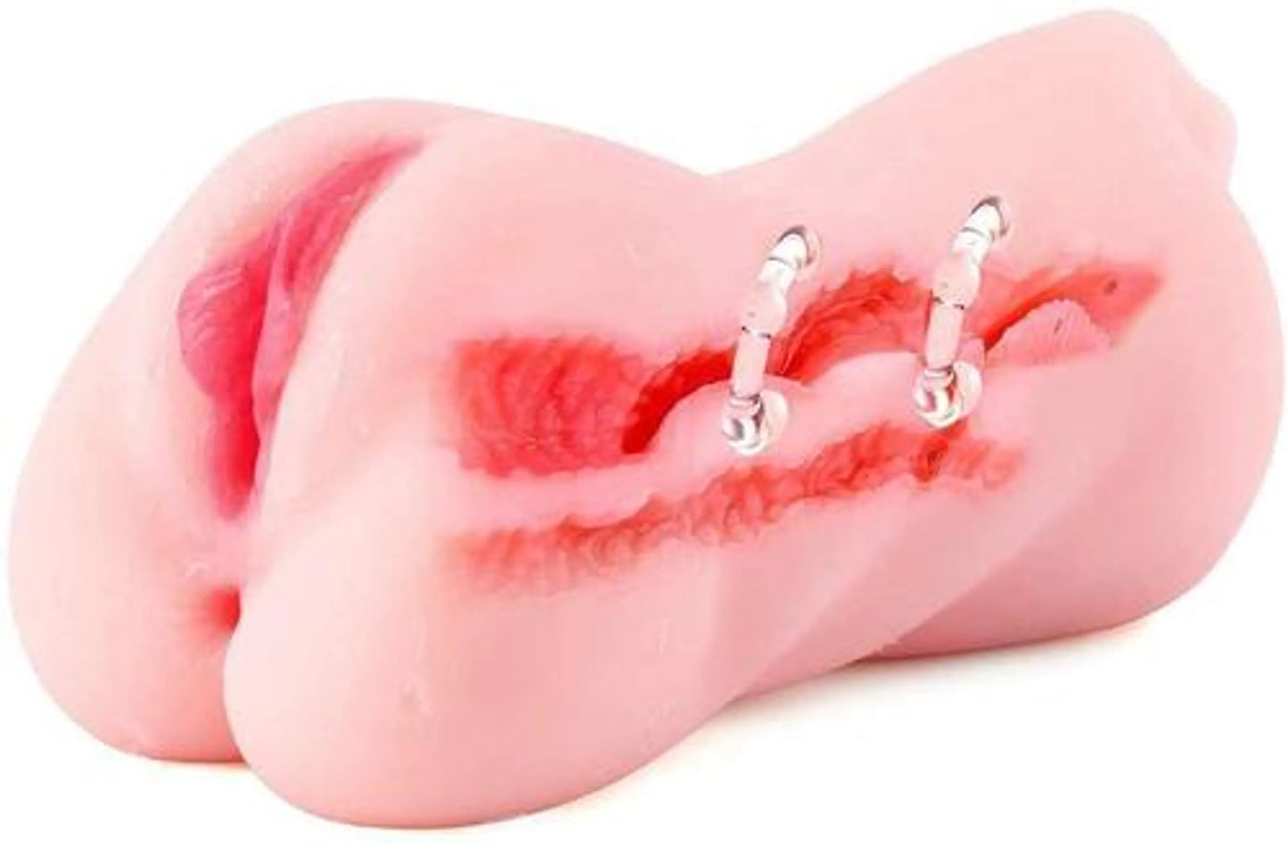 Doreen Male Masturbator with Dual Built in Penis Ring