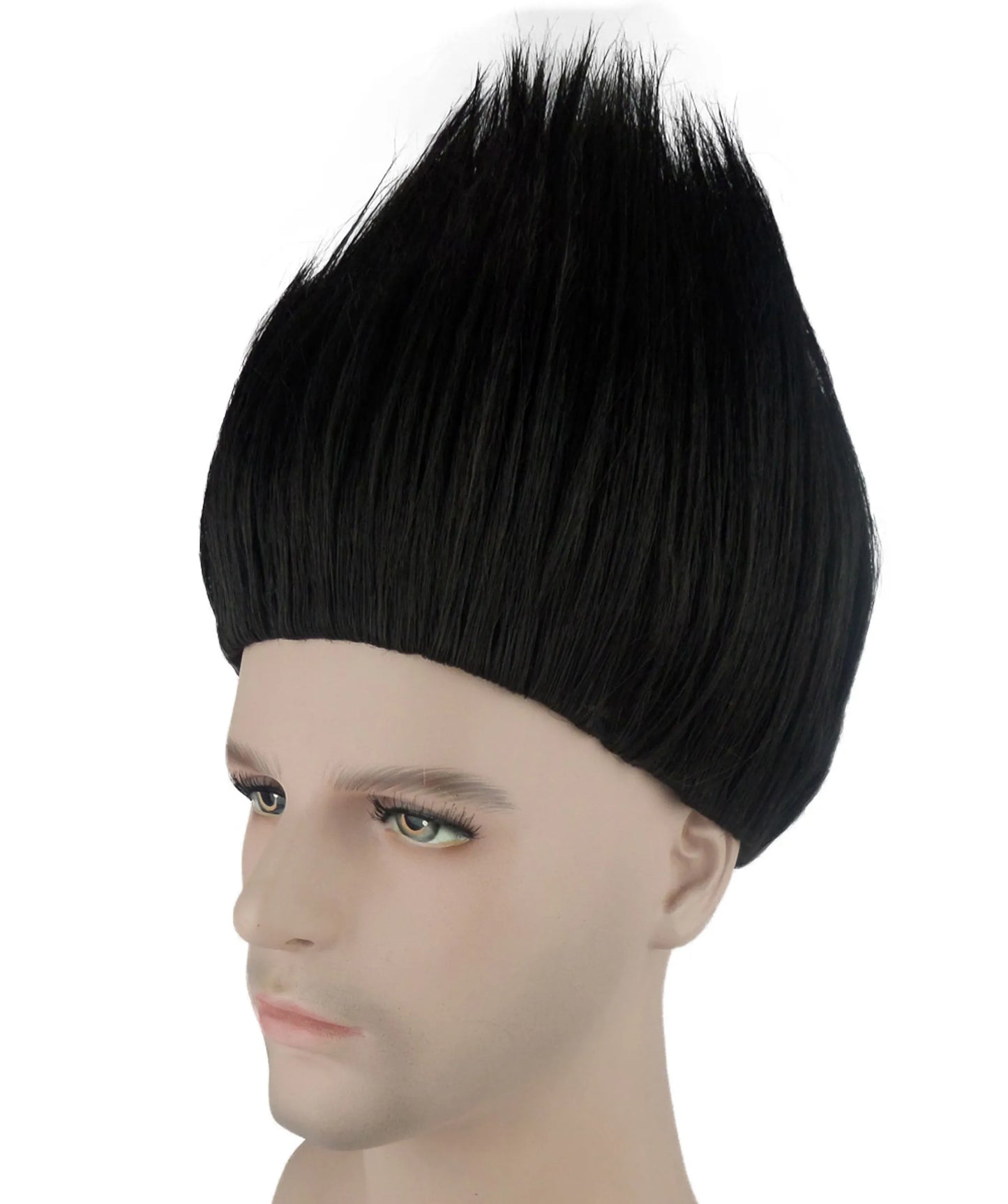 Youth Black Spiky Troll Wig