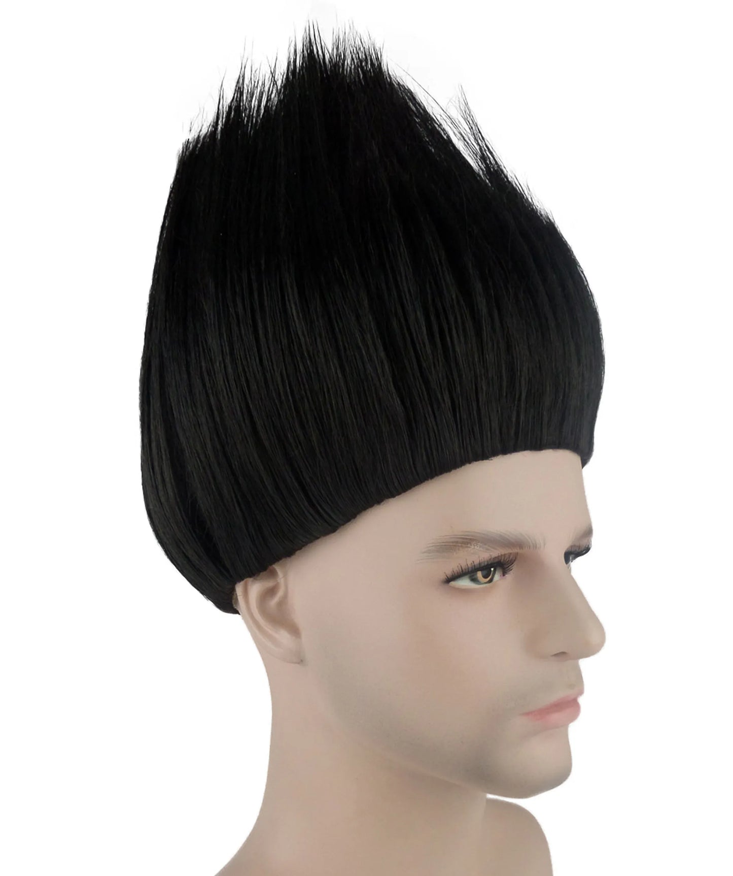 Youth Black Spiky Troll Wig