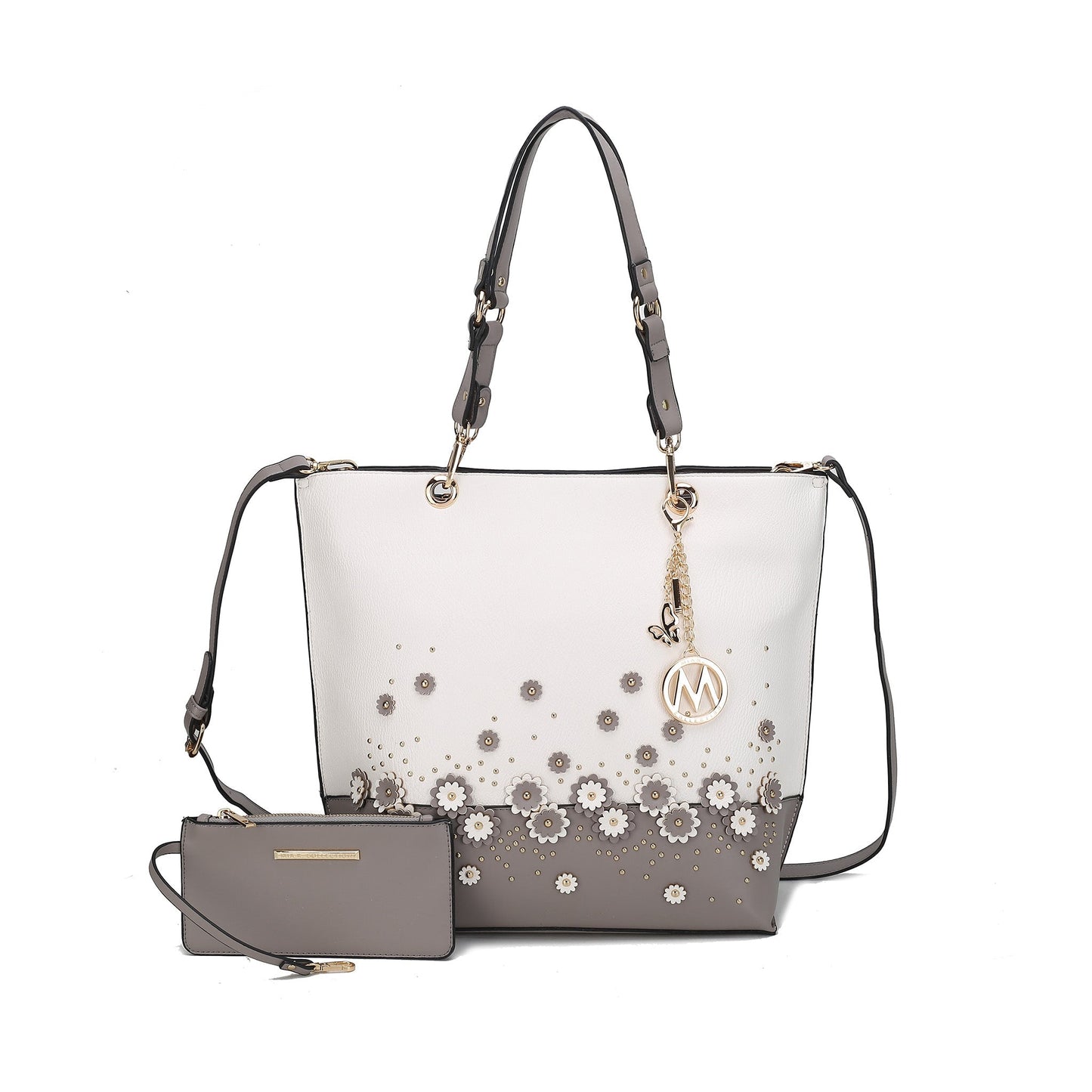 MKF Collection by Mia K. - Petra Tote Bag and Wristlet Set