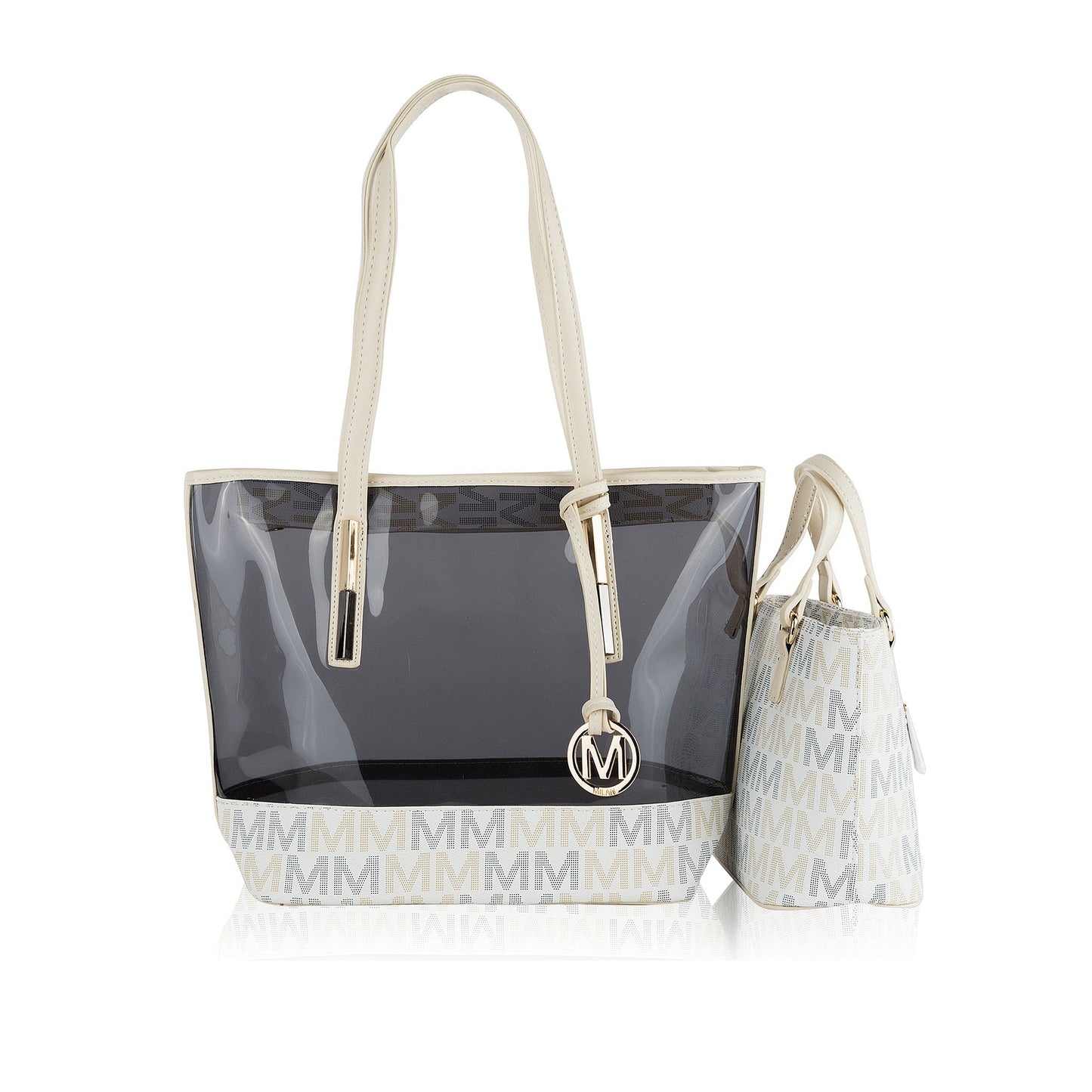 MKF Collection by Mia K. - Tayla Signature Tote Bag and Mini Tote Set