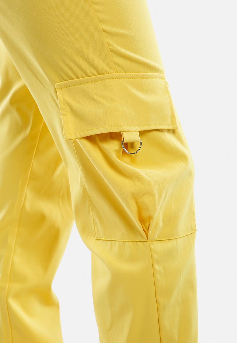 High Waist Cargo Pants