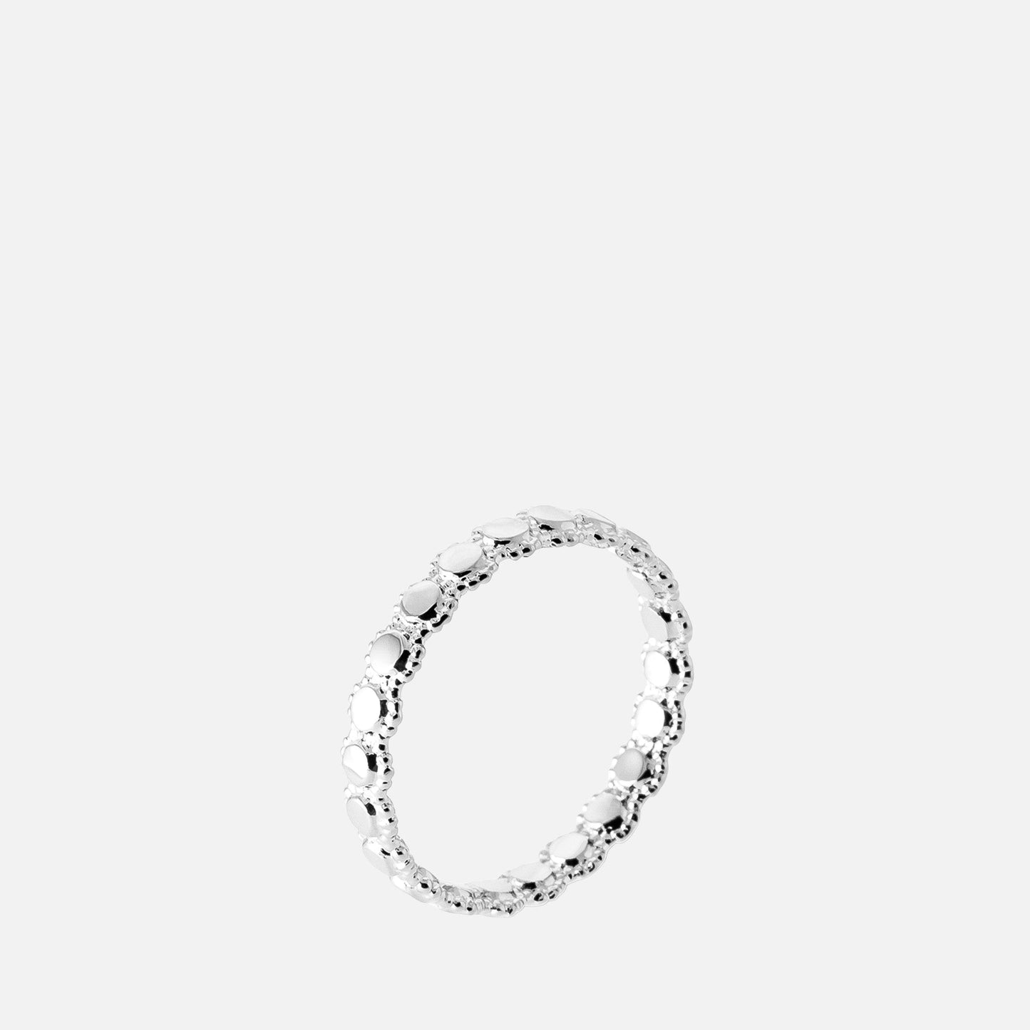 MKF Collection by Mia K. - Andromeda Textured Band Ring