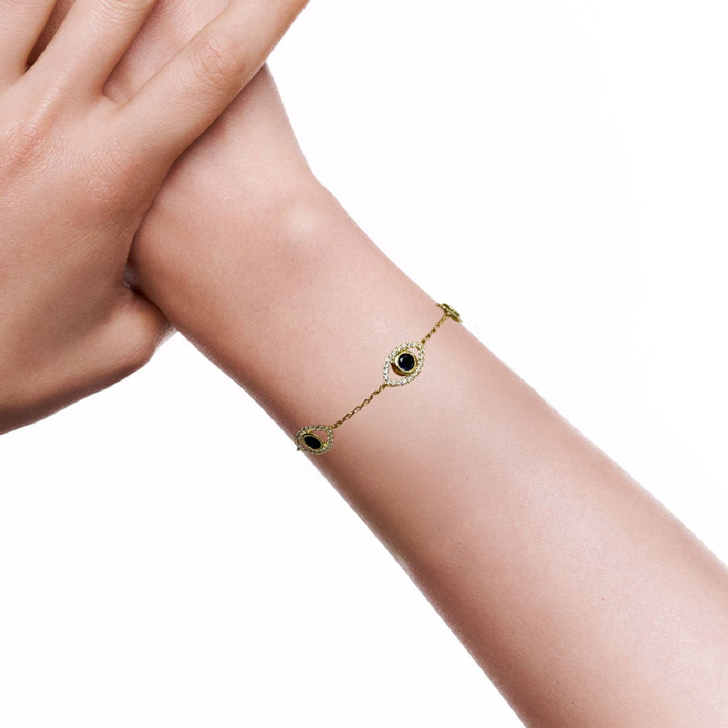 MKF Collection by Mia K. - Iris Stone Bracelet