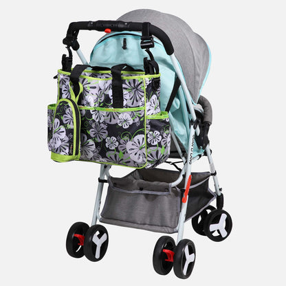 MKF Collection by Mia K. - Lilies Polyester Baby Bag