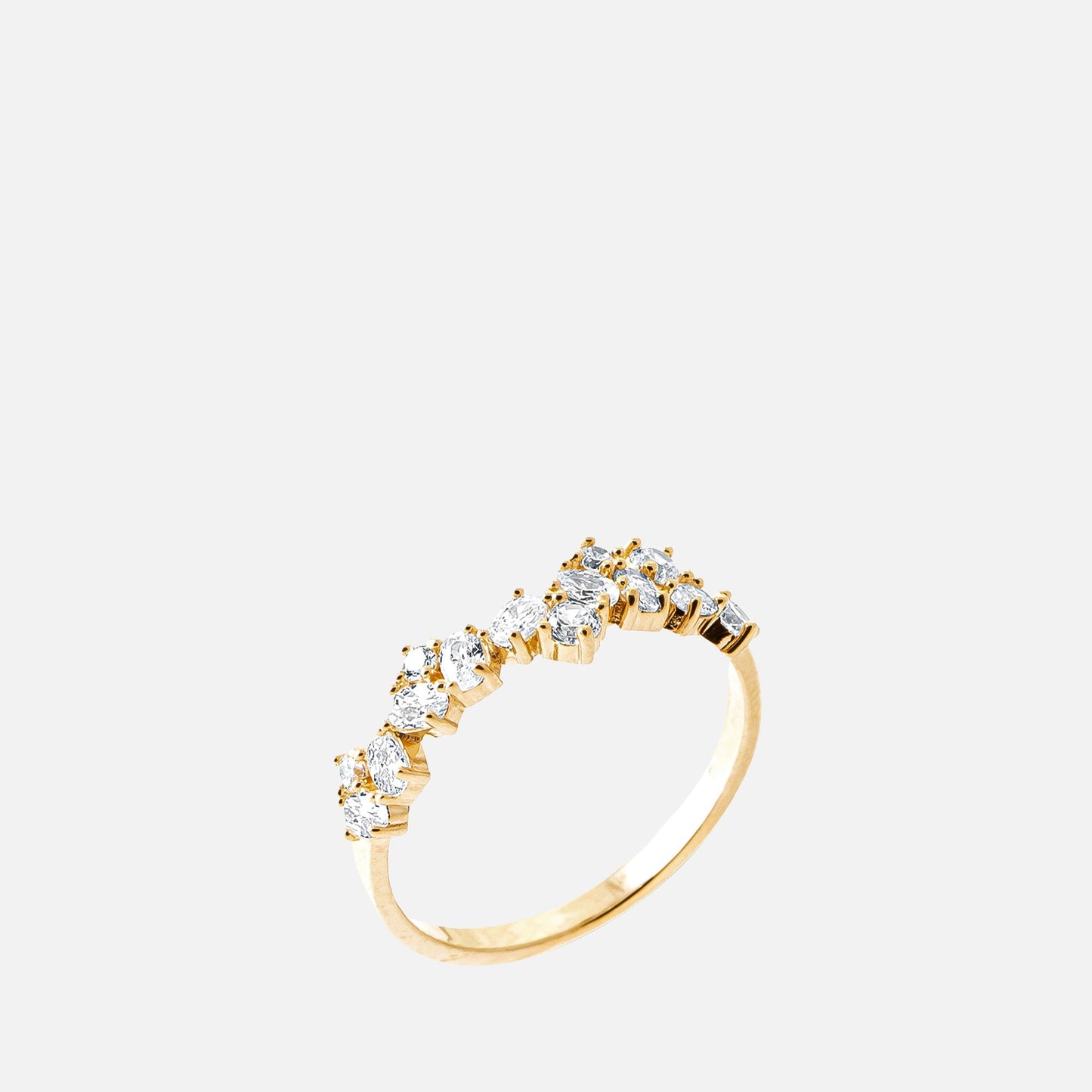 MKF Collection by Mia K. - Stardust Cluster Ring