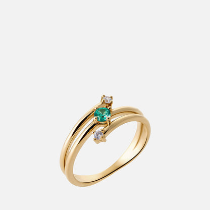 MKF Collection by Mia K. - Lyra Accent Ring