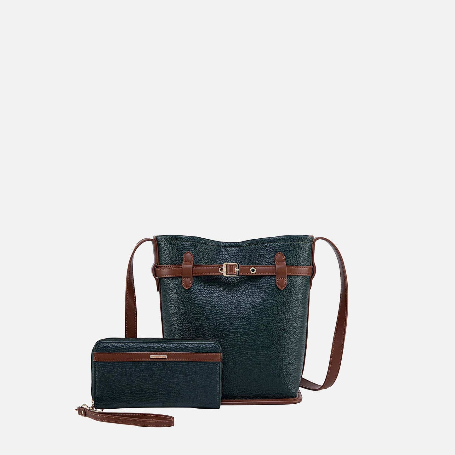 MKF Collection by Mia K. - Odette Bucket Bag with Wallet
