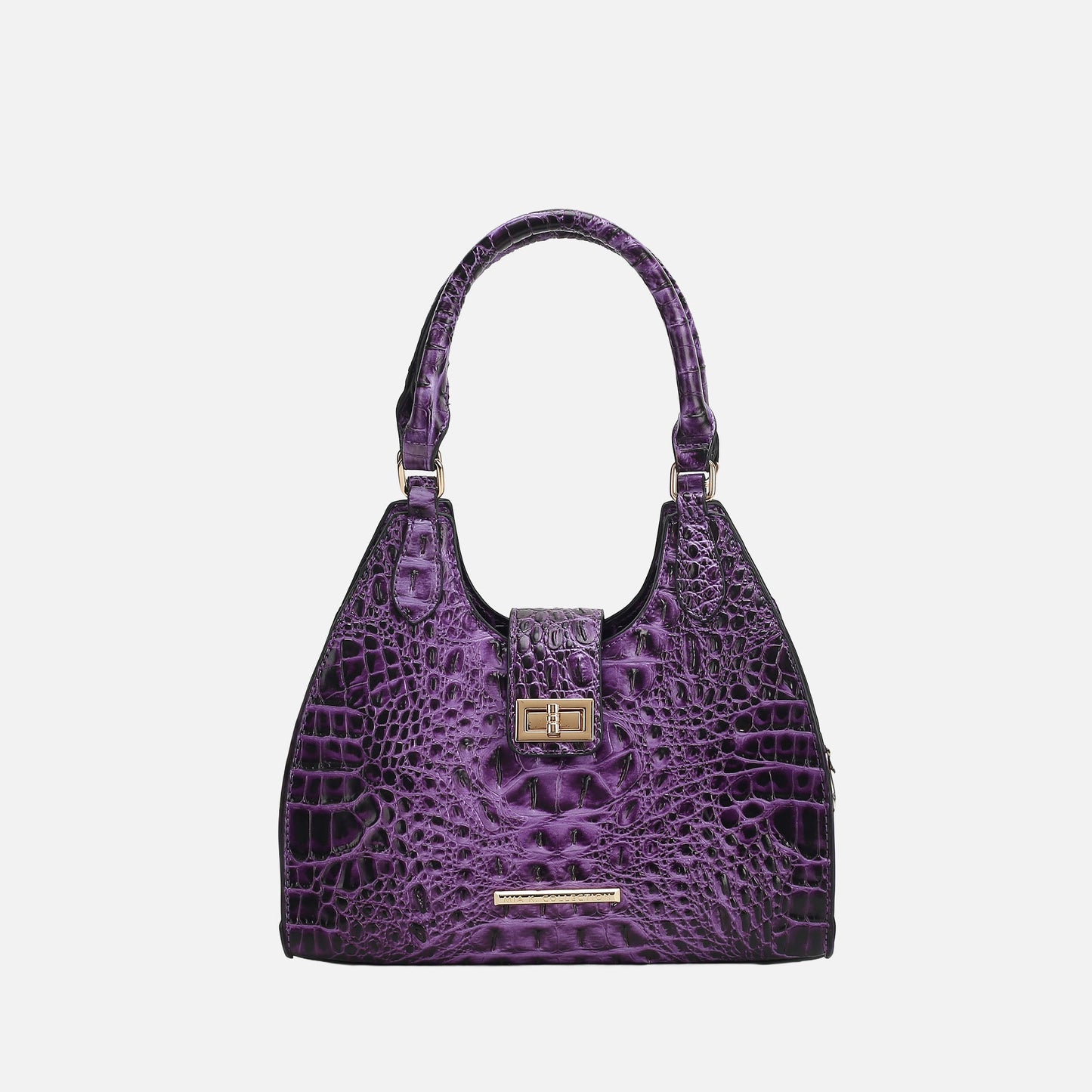 MKF Collection by Mia K. - Ava Croc Tote Bag