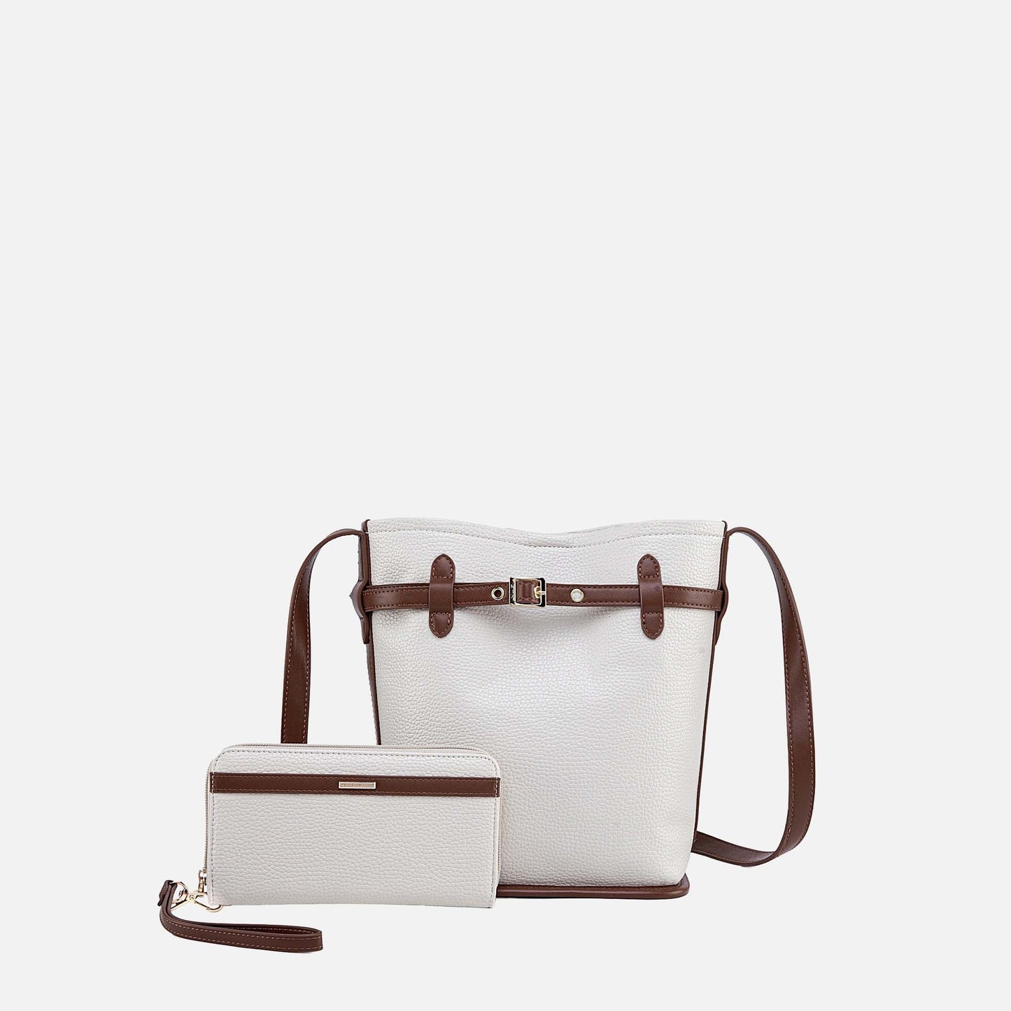 MKF Collection by Mia K. - Odette Bucket Bag with Wallet