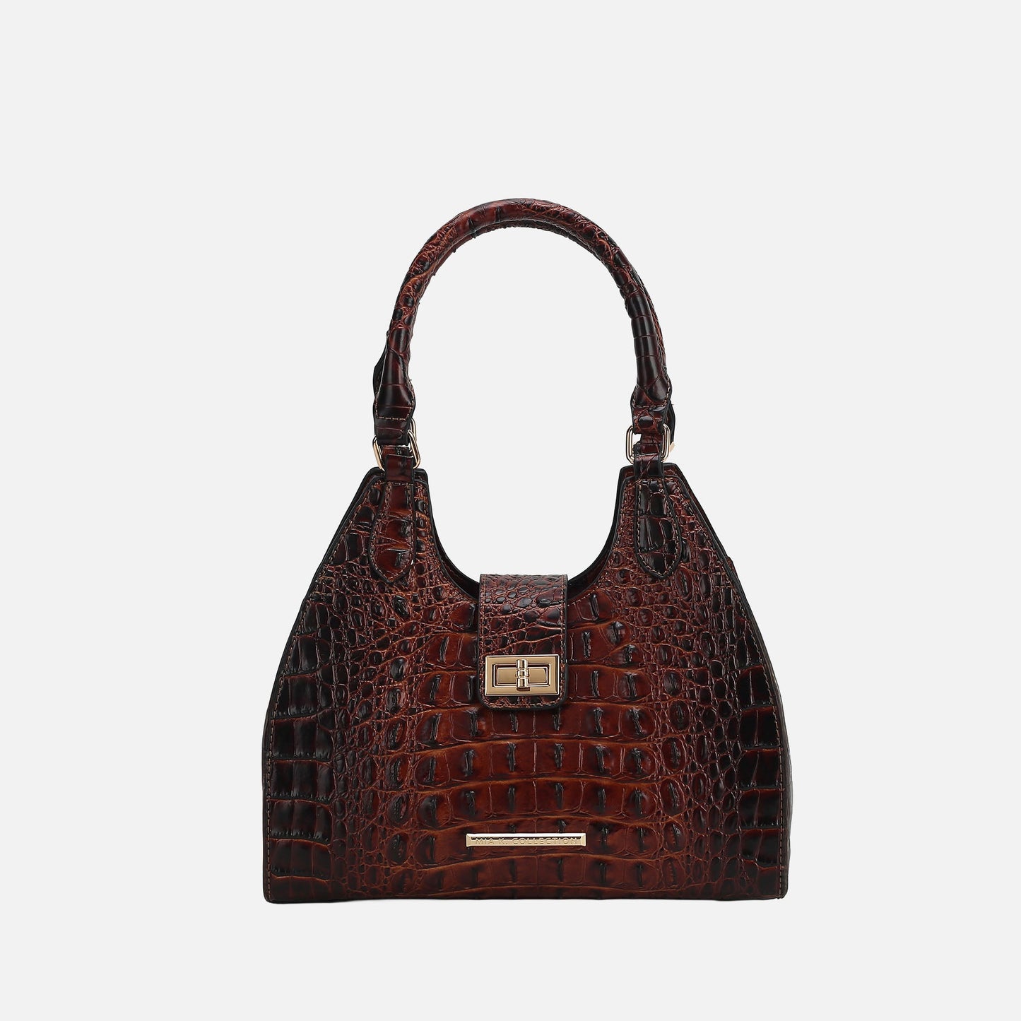 MKF Collection by Mia K. - Ava Croc Tote Bag