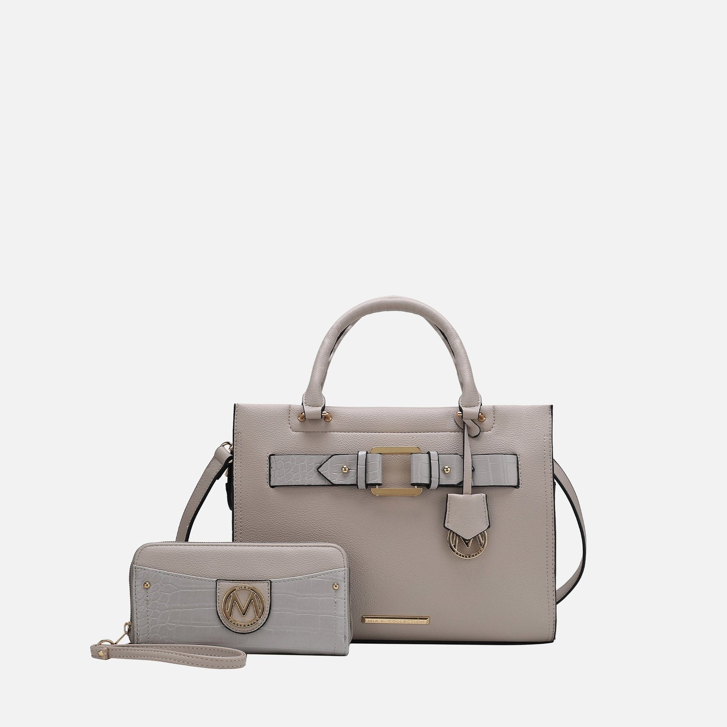 MKF Collection by Mia K. - Virginia Tote Bag and Wallet Set