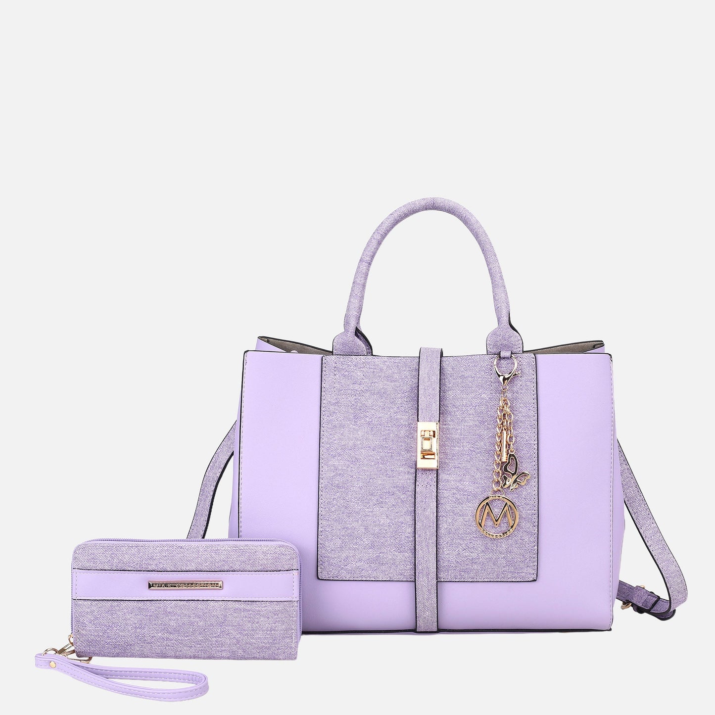 MKF Collection by Mia K. - Yola II Tote Bag and Wallet Set