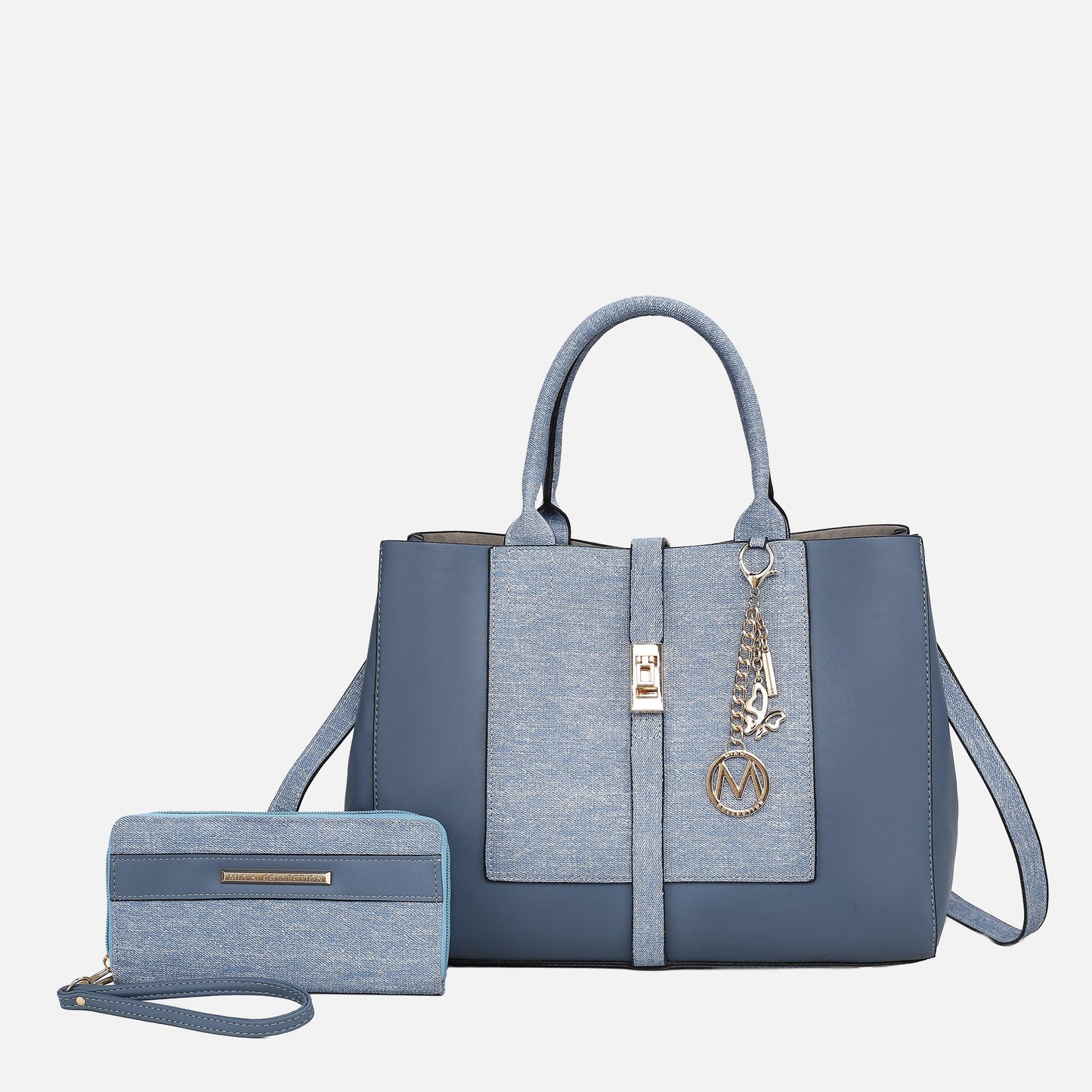 MKF Collection by Mia K. - Yola II Tote Bag and Wallet Set
