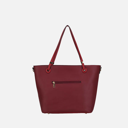 MKF Collection by Mia K. - Vallie Tote Bag and Wallet set