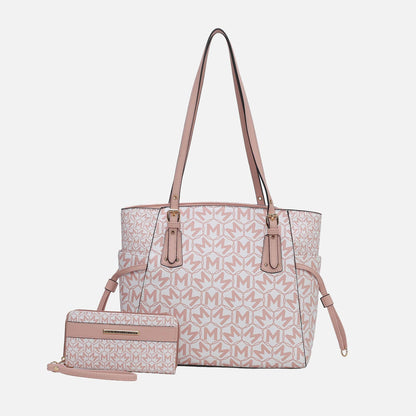 MKF Collection by Mia K. - Pauline Tote Bag and Set