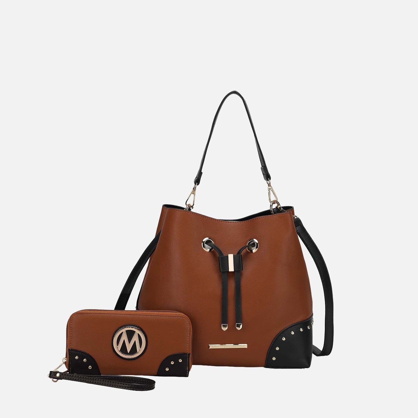 MKF Collection by Mia K. - Callie Bucket Bag and Wallet Set