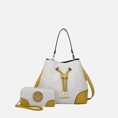 MKF Collection by Mia K. - Callie Bucket Bag and Wallet Set