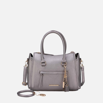 MKF Collection by Mia K. - Valeria Shoulder Bag and Bracelet Keyring