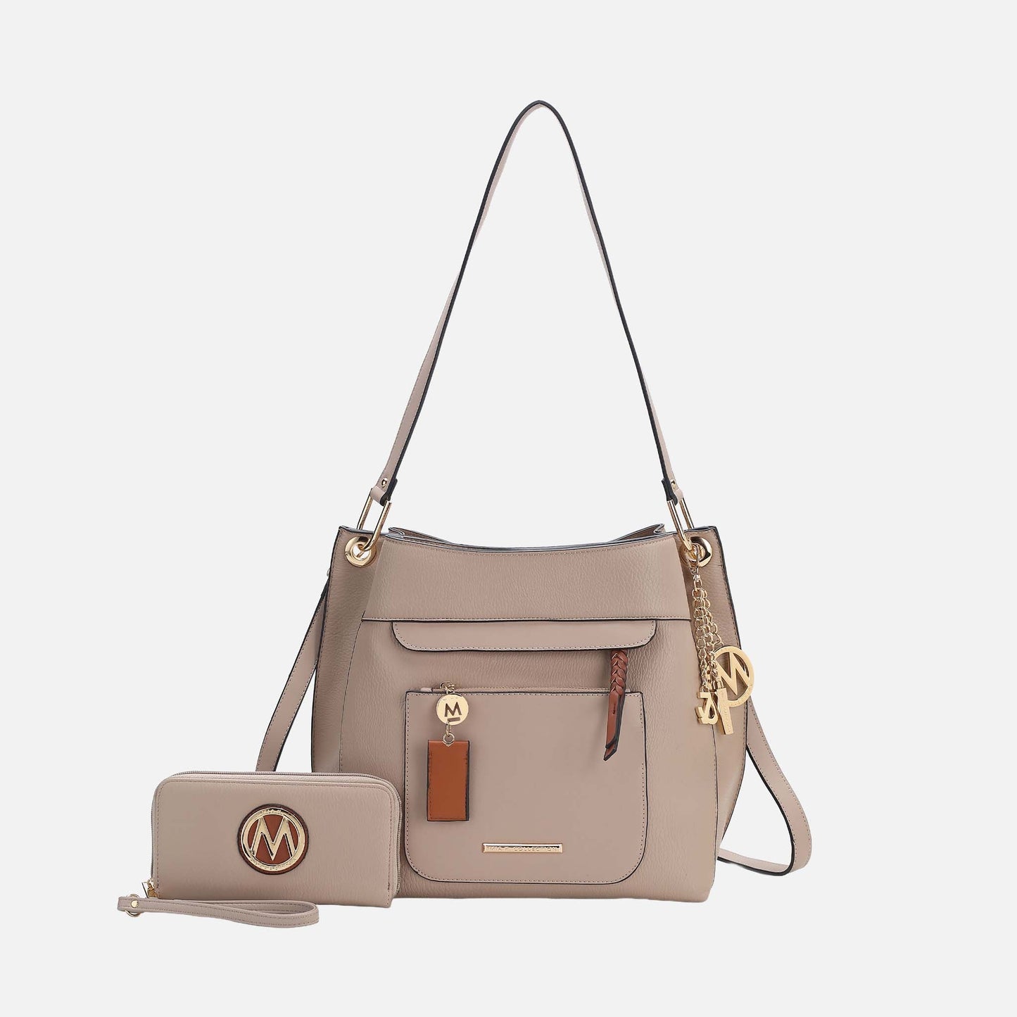 MKF Collection by Mia K. - Shivani Hobo and Wallet Set