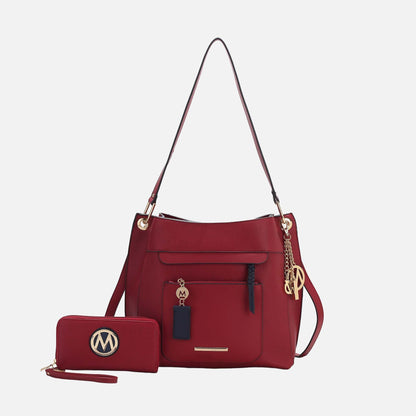 MKF Collection by Mia K. - Shivani Hobo and Wallet Set