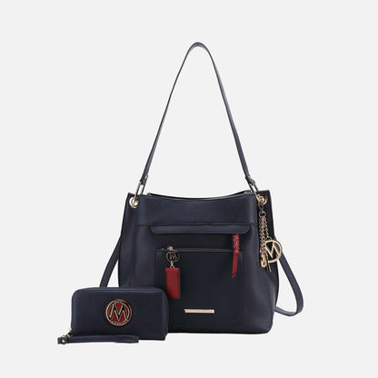 MKF Collection by Mia K. - Shivani Hobo and Wallet Set