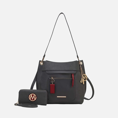 MKF Collection by Mia K. - Shivani Hobo and Wallet Set