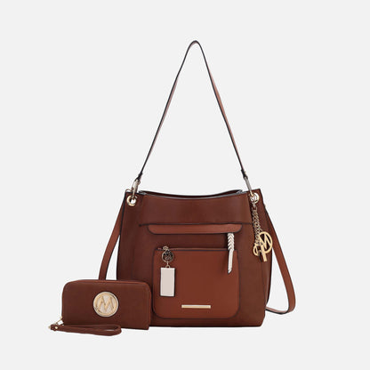 MKF Collection by Mia K. - Shivani Hobo and Wallet Set
