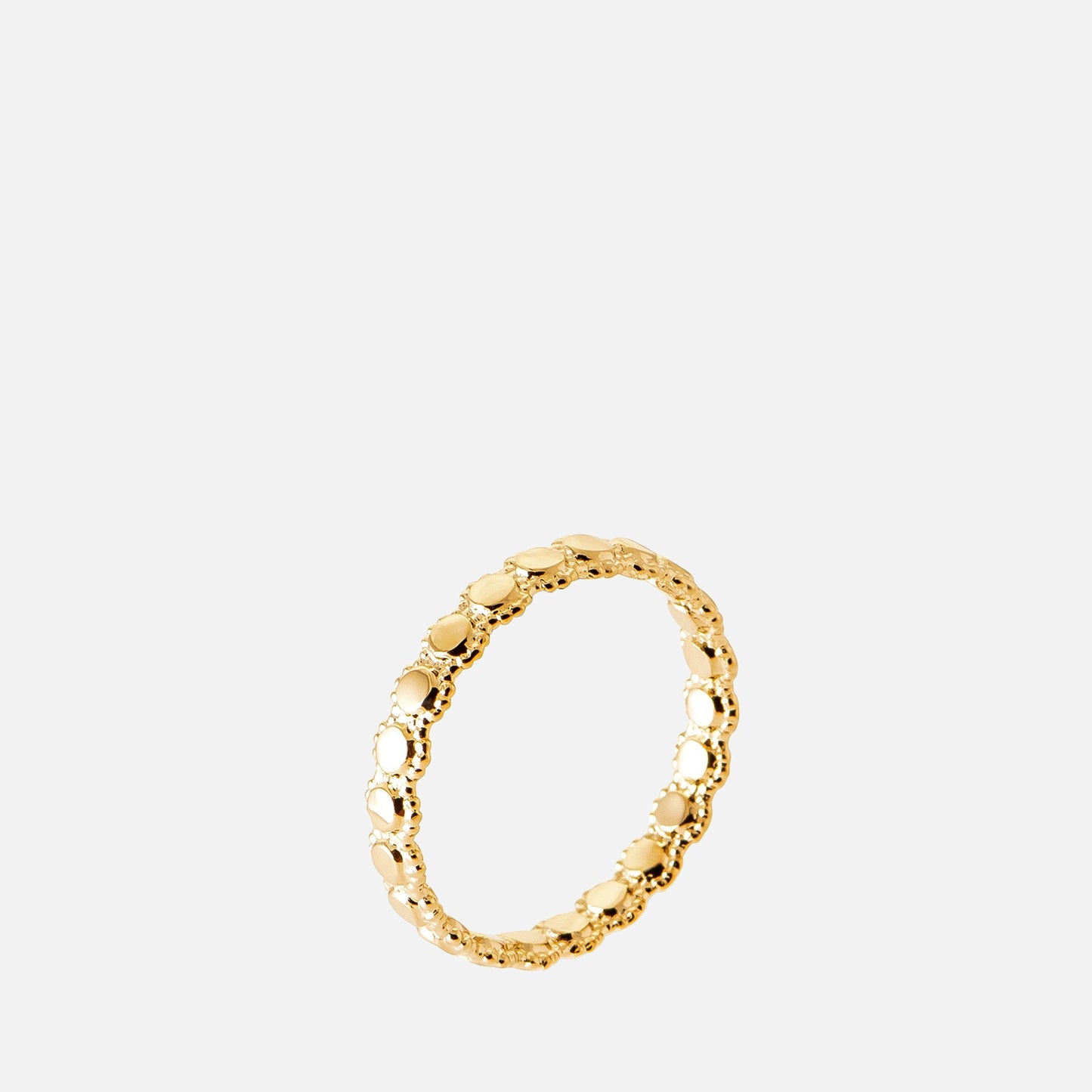 MKF Collection by Mia K. - Andromeda Textured Band Ring