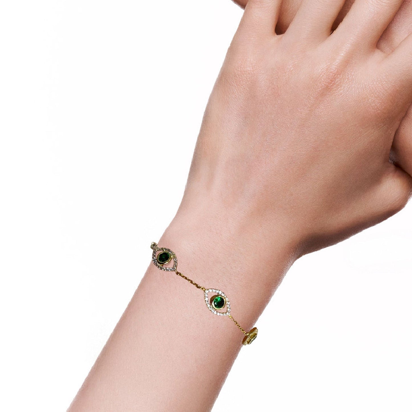 MKF Collection by Mia K. - Iris Stone Bracelet